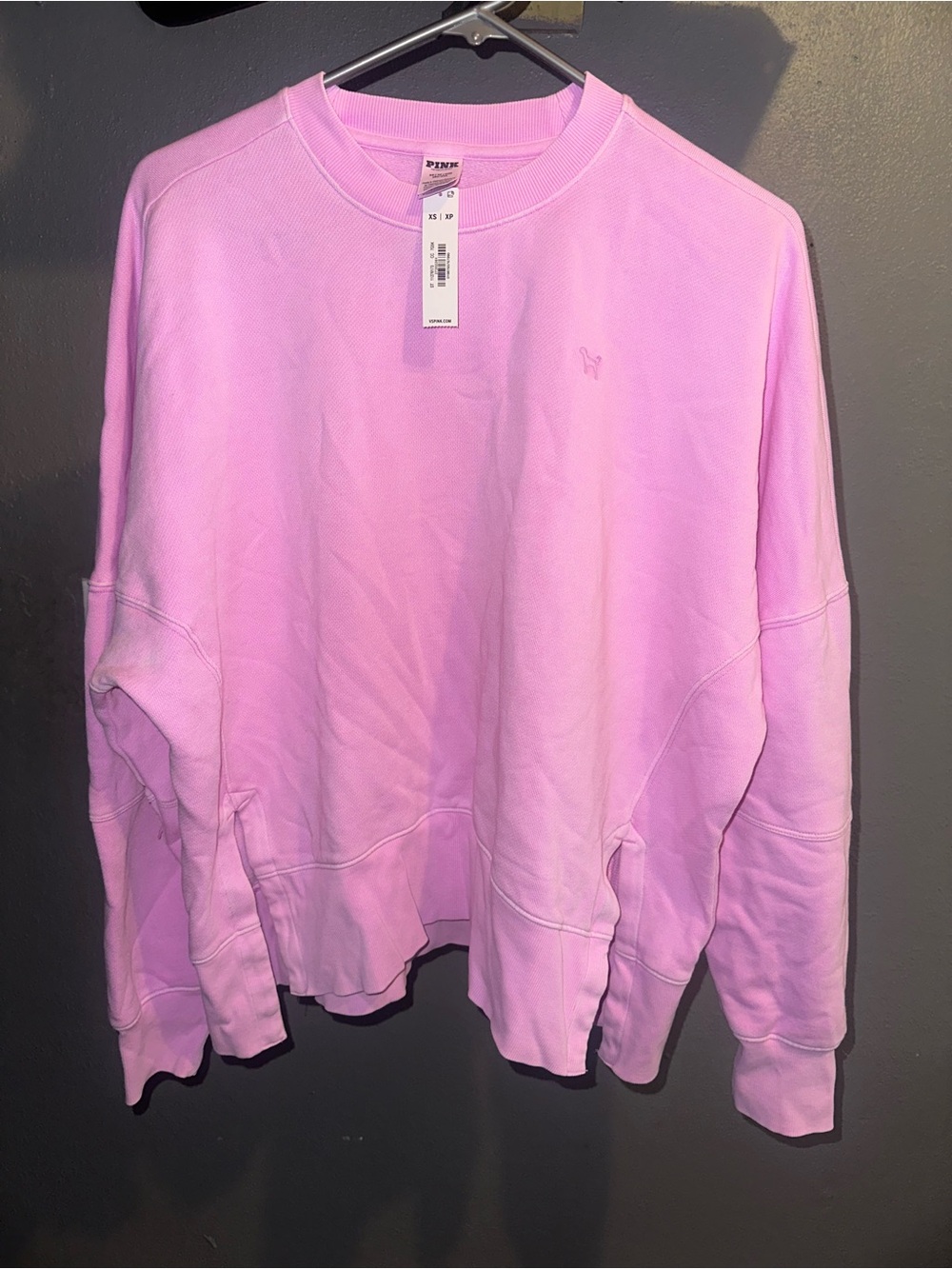 PINK Victoria's Secret Pastel Pink Crewneck Sweatshirt